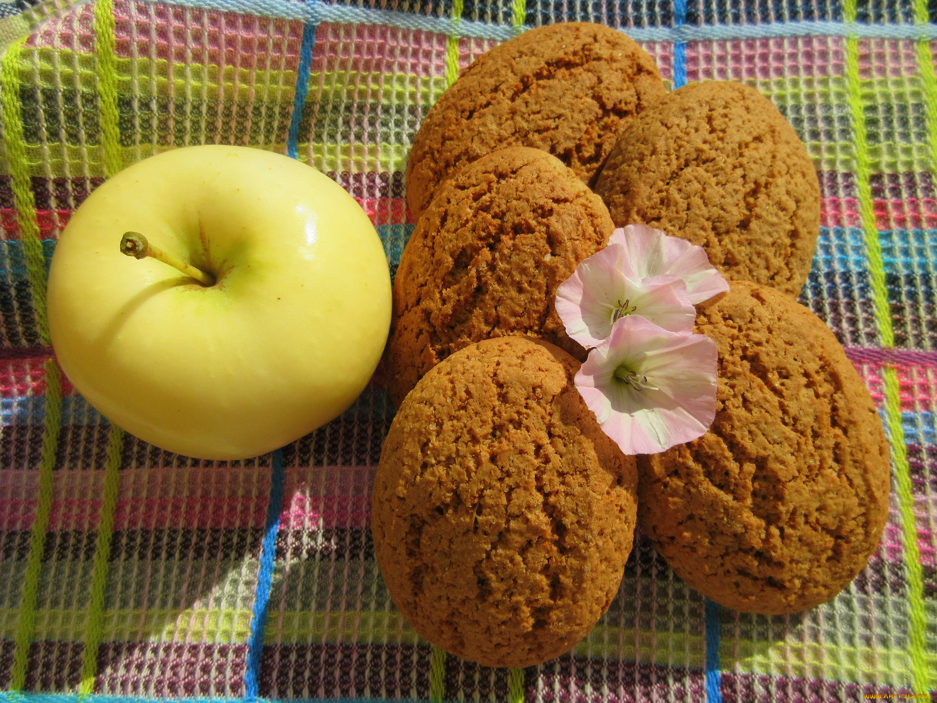 яблочное печенье фото